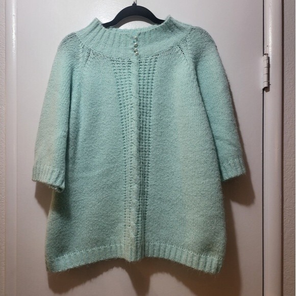 JP Vintage Aqua Blue Sweater XXL - Picture 1 of 6